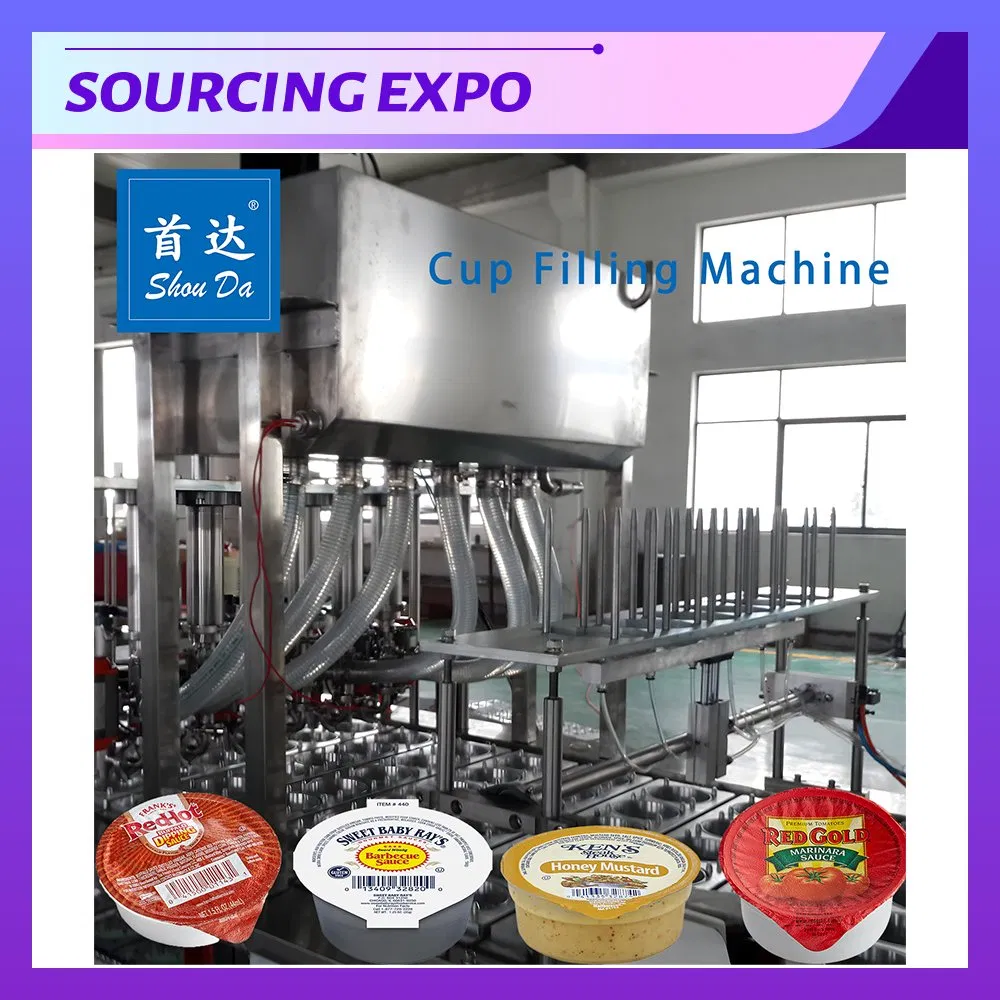 2/4 Automatic Water Juice Jelly Coffee Cup Filling Sealing Machine (CE)