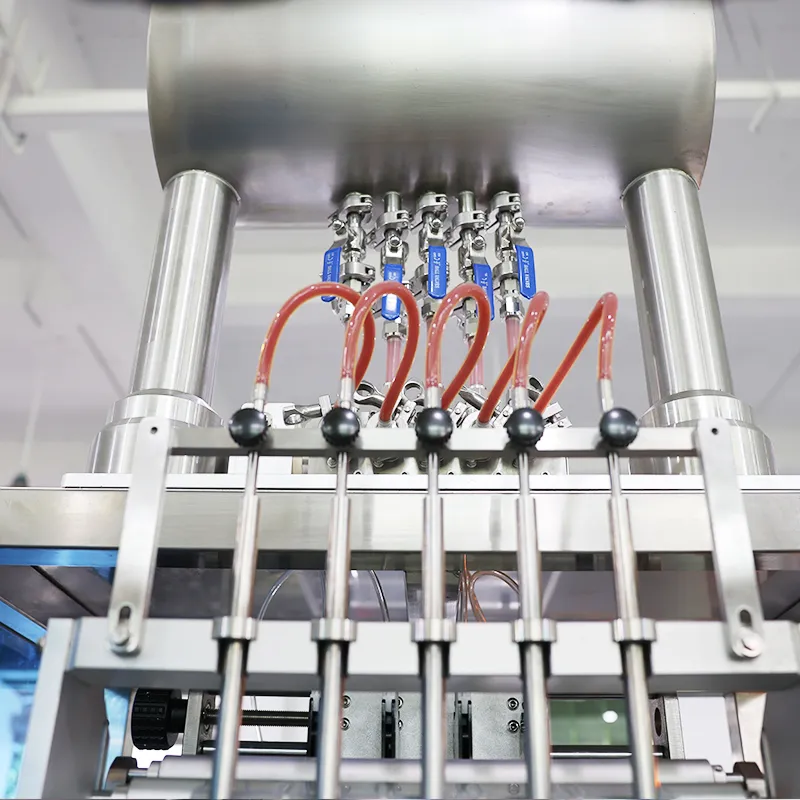 Automatic Multi Lanes Liquid 5ml 10ml 50ml 8 Lanes Sachet Packing Jelly Stick Filling Sealing Packaging Machine