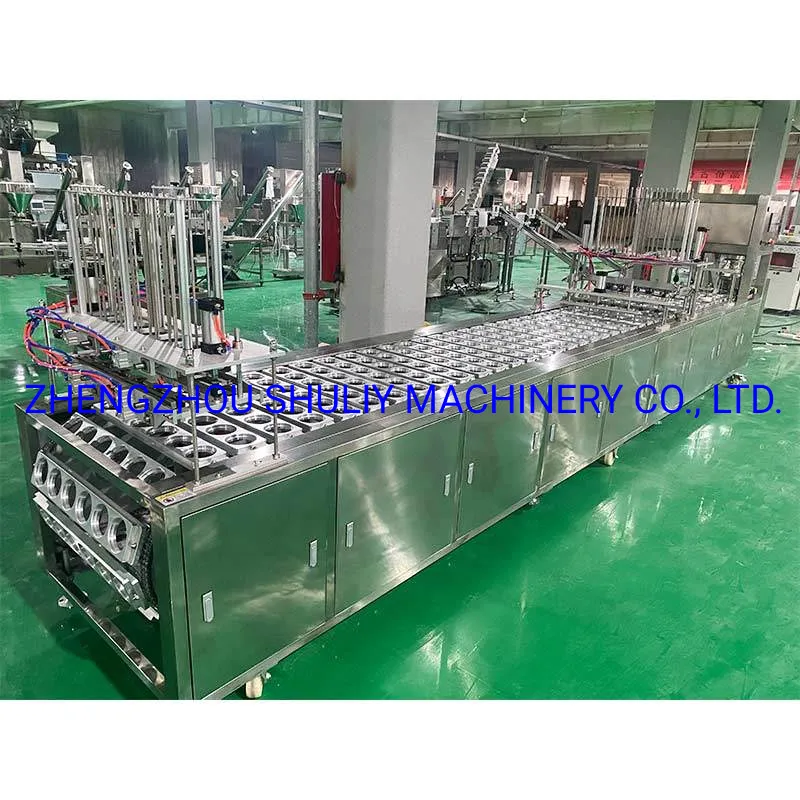 Automatic Rotary Cup Filling and Sealing Machine for Ice Cream Chocolate Mineral Water Yogurt Fruit Jelly From Camy