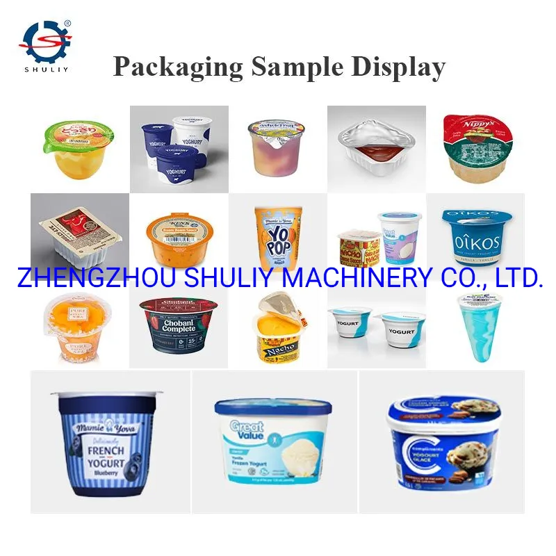 Automatic Rotary Cup Filling and Sealing Machine for Ice Cream Chocolate Mineral Water Yogurt Fruit Jelly From Camy