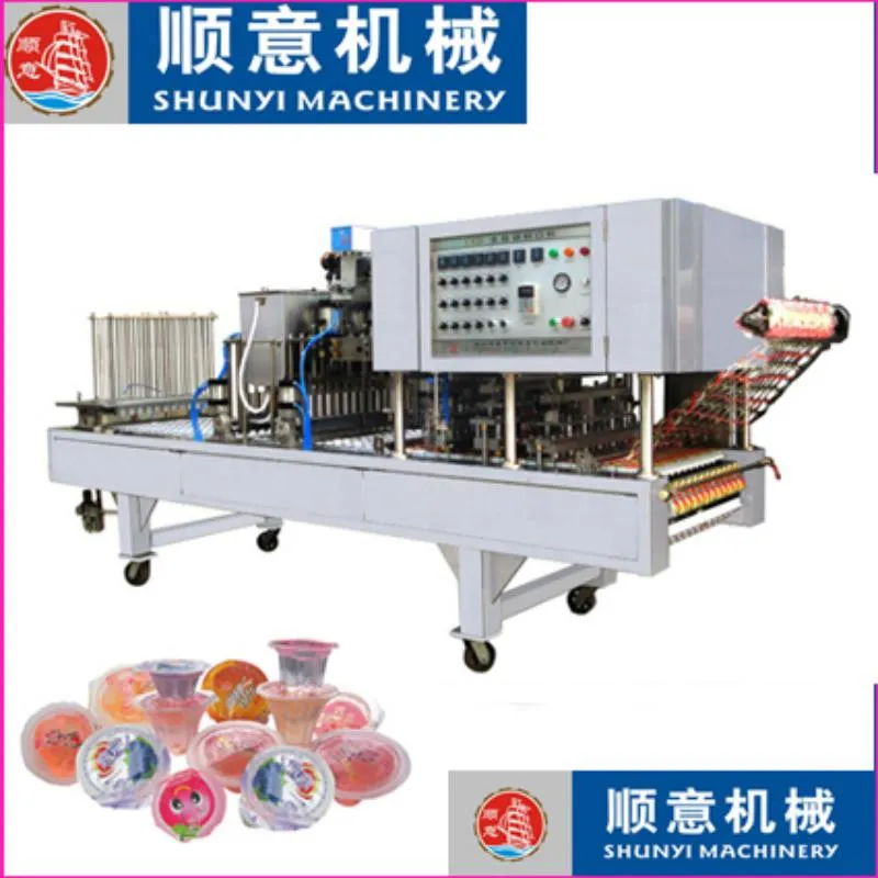 Cfd Jelly with Nata Filling Sealing Machine