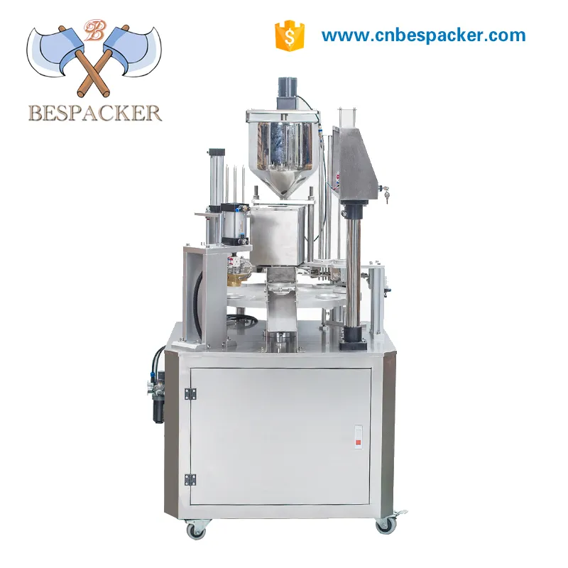 flexible manufacturer Jelly Cup Filling and Sealing Machines