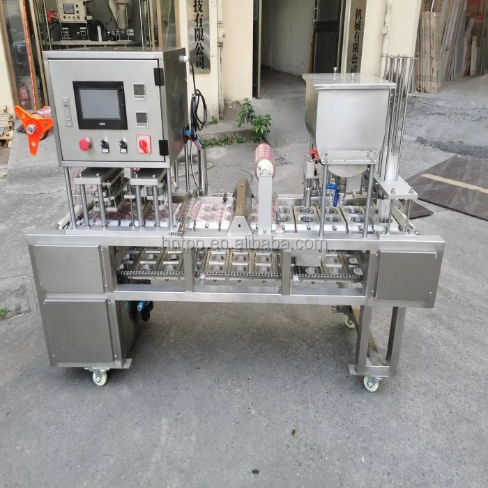High Quality Yogurt Cup Jelly Cup Filling Sealing Machine Cup Filling Machine