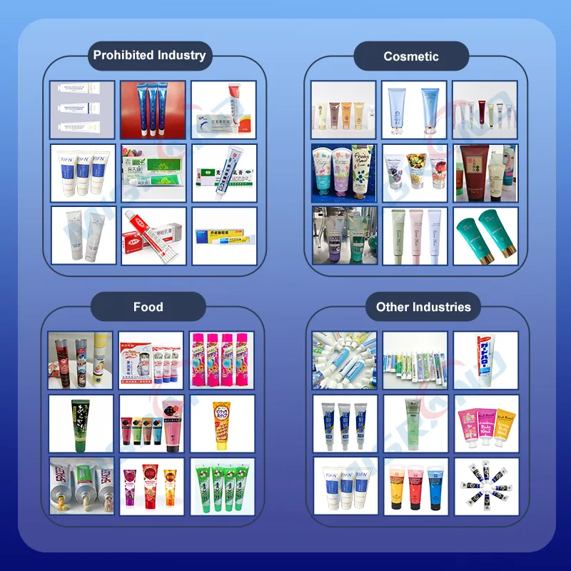 Hot Fill Petroleum Jelly Tube Filling and Sealing Machine