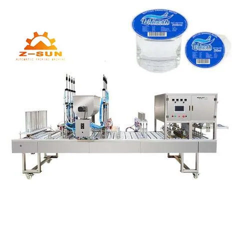 Leadworld Automatic Fruit Jam Chocolate Sauce Jelly Yogurt Ice Cream Juice Sugar Honey Cup Filling Machine and Sealing Machine