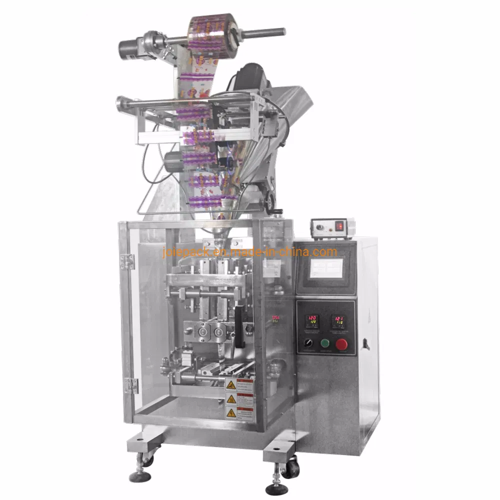 Small Automatic Honey/Ketchup/Sauce/Oil/Liquid/Lotion/Shampoo/Jelly/Liquid Soap/Juice/Tomato Paste Food Sachet Pouch Packaging Packing Filling Sealing Machine